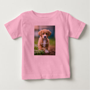 Camiseta Para Bebê "Cheio Adorável de Alegria"