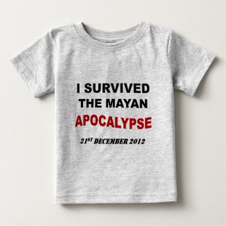 Camiseta Para Bebê Cheio Mayan Apocalypse