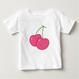 Camiseta Para Bebê Cherry Berry