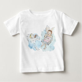 Camiseta Para Bebê Cherubs - Engelchen