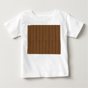 Camiseta Para Bebê Chevron dos anos 70