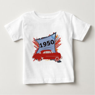 Camiseta Para Bebê Chevy 1950