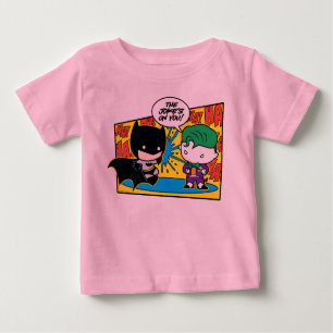 Camiseta Para Bebê Chibi Joker Pranking Chibi Batman
