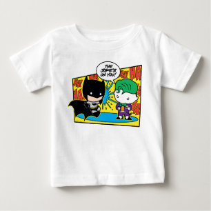 Camiseta Para Bebê Chibi Joker Pranking Chibi Batman
