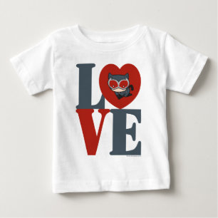 Camiseta Para Bebê Chibi - Mulher-Gato