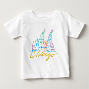 CAMISETA PARA BEBÊ CHICAGO-EMB