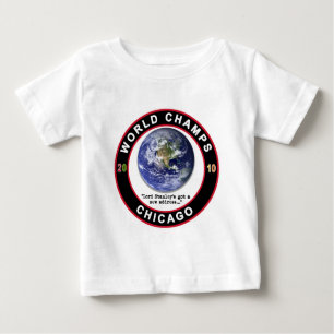 CAMISETA PARA BEBÊ CHICAGO WORLD CHAMPS
