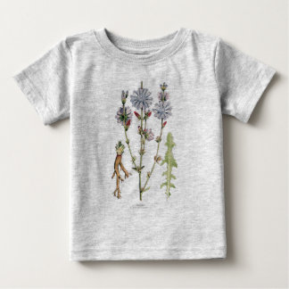 Camiseta Para Bebê Chicória