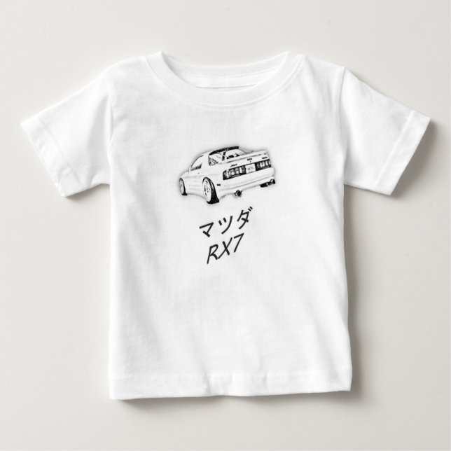 Camiseta Para Bebê Childs RX7 (Frente)