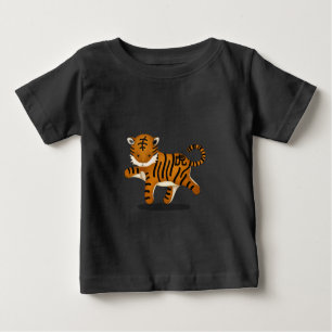 Camiseta Para Bebê Chinês-Cujo-gude-boi-preto