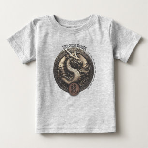 Camiseta Para Bebê Chinês Zodiac "Dragon"