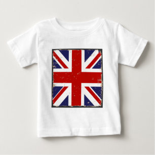 Camiseta Para Bebê Chique de Union Jack
