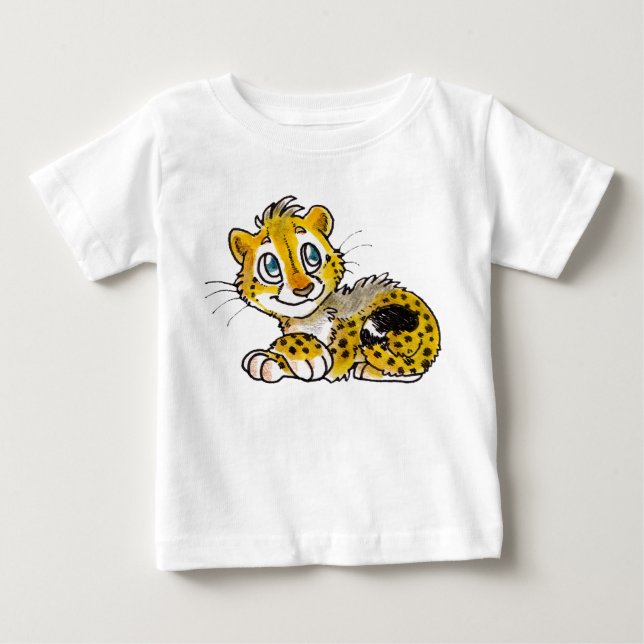 Camiseta Para Bebê Chita Cub (Frente)