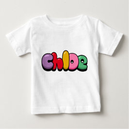 Camiseta Para Bebê Chloe