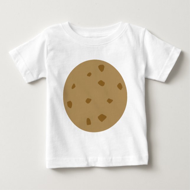 Camiseta Para Bebê Chocolate Chip Cookie (Frente)