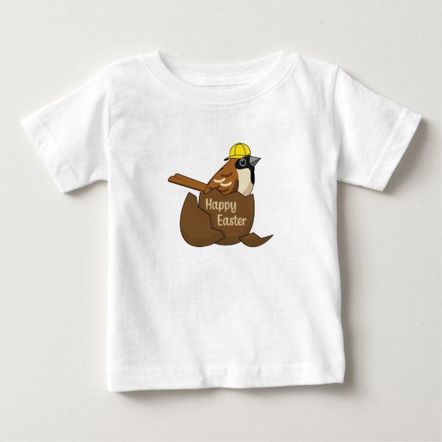 Camiseta Para Bebê Chocolate Gato De Chocolate Gato Bebê Felz pascoa (Frente)