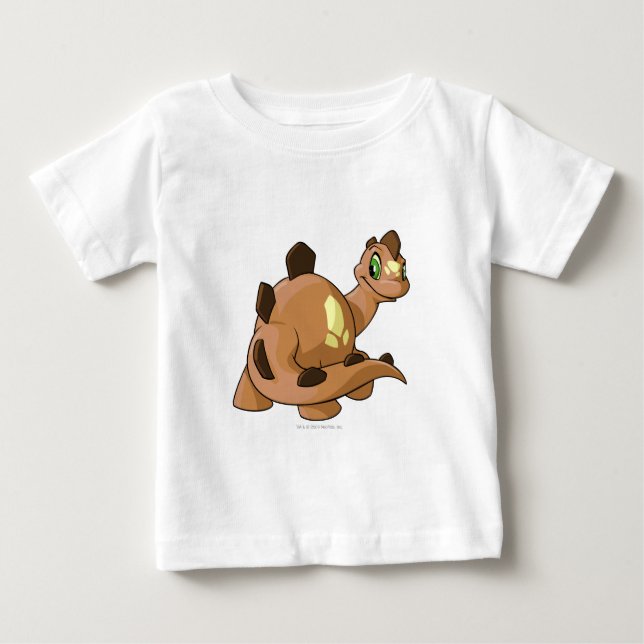 Camiseta Para Bebê Chomby Brown (Frente)