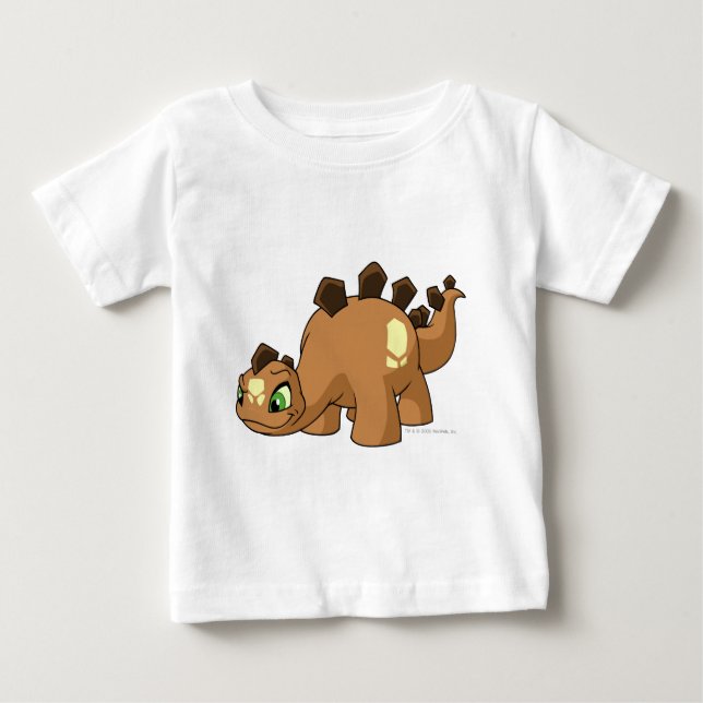 Camiseta Para Bebê Chomby Brown (Frente)