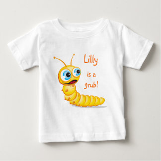 Camiseta Para Bebê Chompe o Grub: