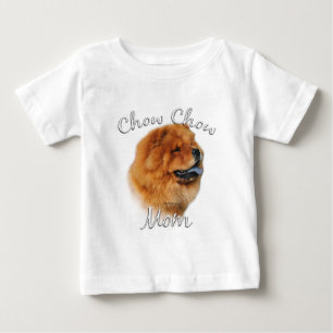 Camiseta Para Bebê Chow Chow Mãe 2