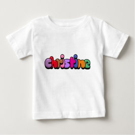 Camiseta Para Bebê Christine
