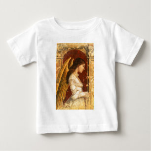 Camiseta Para Bebê Christmas Fresco Angel