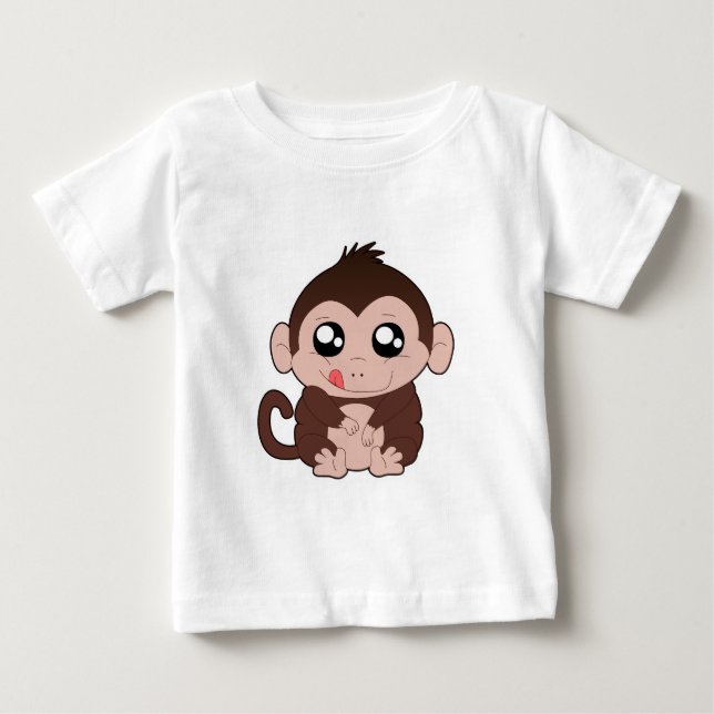 Camiseta Para Bebê Chunky Monkey Baby (Frente)