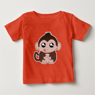 Camiseta Para Bebê Chunky Monkey Baby