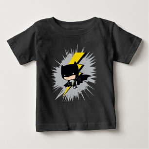 Camiseta Para Bebê Chute de Relâmpago Chibi Batman