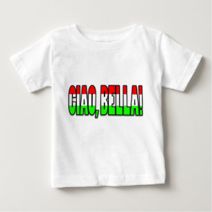 Camiseta Para Bebê ciao, bella!