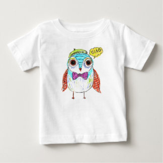 Camiseta Para Bebê Ciao Birdy Tee