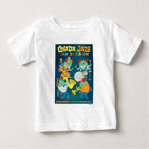 Camiseta Para Bebê Cicada Jazz Jam Session