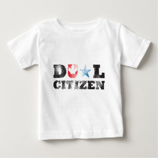 Camiseta Para Bebê Cidadão duplo