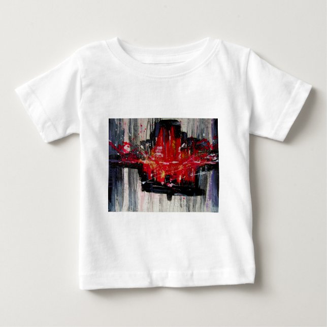 Camiseta Para Bebê cidade (Frente)