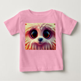 Camiseta Para Bebê Cidade da Chama Vermelha