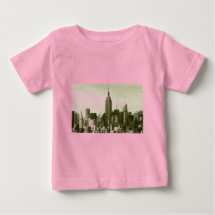 Camiseta Para Bebê Cidade de Nova York
