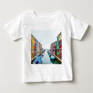 Camiseta Para Bebê Cidade Metropolitana de Veneza, Itália