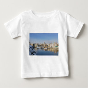 Camiseta Para Bebê Cidades Cidade França Urbana Paisagem Edifícios