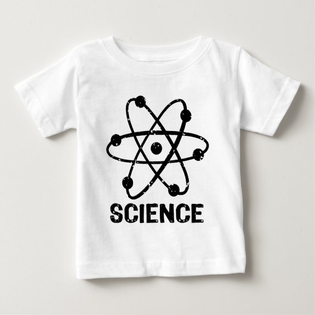 Camiseta Para Bebê Ciência (Frente)