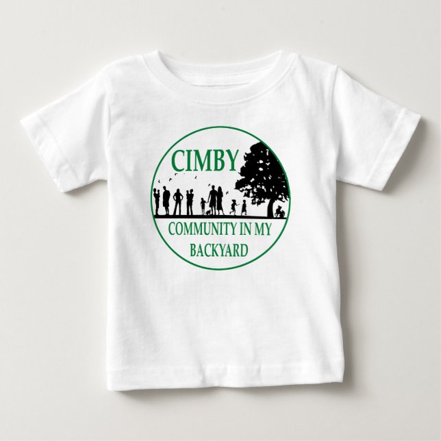 CAMISETA PARA BEBÊ CIMBY (Frente)