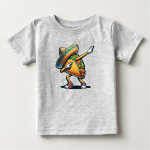 Camiseta Para Bebê Cinco de Mayo Taco