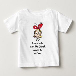 Camiseta Para Bebê Cindy-Lou Who   Sou tão giro