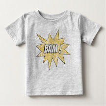 Cinza BAM! Tee