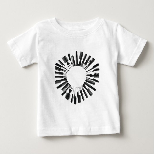 Camiseta Para Bebê CircleCombs122410 (Frente)