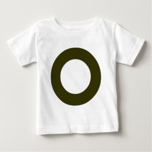 Camiseta Para Bebê Círculo em Retenção - Cores