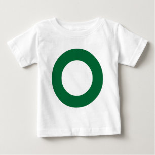 Camiseta Para Bebê Círculo em Retenção - Cores