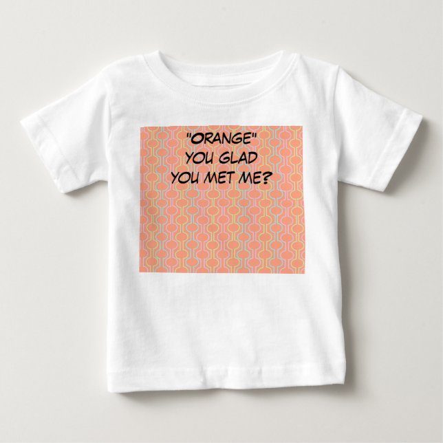 Camiseta Para Bebê Círculos de divisão da páscoa (Frente)
