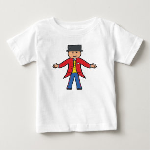 Camiseta Para Bebê Circus Ringmaster