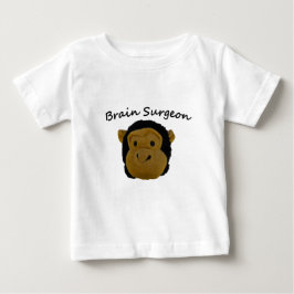 Camiseta Para Bebê Cirurgião do Cérebro