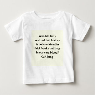 Camiseta Para Bebê citações de Carl Jung